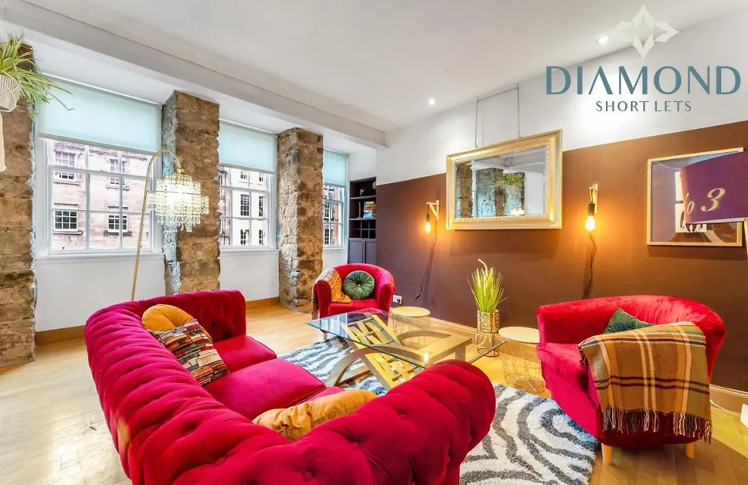 1 Bed Apartment, Royal Mile - Diamond Short Lets Appartement *
